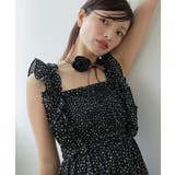 フリルショルダーレースアップワンピ | MAJESTIC LEGON  | 詳細画像49 