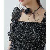 フリルショルダーレースアップワンピ | MAJESTIC LEGON  | 詳細画像50 