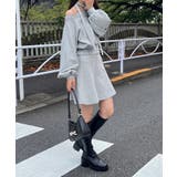 フラワーチョーカー付きスウェットワンピ | MAJESTIC LEGON  | 詳細画像11 