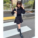 フラワーチョーカー付きスウェットワンピ | MAJESTIC LEGON  | 詳細画像33 