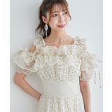 ミルフィーユフリルコルセットワンピ | MAJESTIC LEGON  | 詳細画像35 