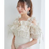 ミルフィーユフリルコルセットワンピ | MAJESTIC LEGON  | 詳細画像36 