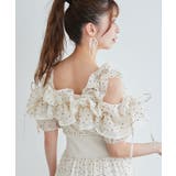 ミルフィーユフリルコルセットワンピ | MAJESTIC LEGON  | 詳細画像37 