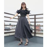 ミルフィーユフリルコルセットワンピ | MAJESTIC LEGON  | 詳細画像40 