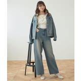 オーバーサイズデニムジャケット | MAJESTIC LEGON  | 詳細画像15 