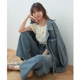 オーバーサイズデニムジャケット | MAJESTIC LEGON  | 詳細画像19 