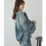 オーバーサイズデニムジャケット | MAJESTIC LEGON  | 詳細画像22 