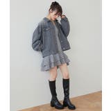 オーバーサイズデニムジャケット | MAJESTIC LEGON  | 詳細画像25 