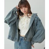 ブルー | オーバーサイズデニムジャケット | MAJESTIC LEGON 