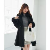 2wayフェイクファーカラーフレアコート | MAJESTIC LEGON | 詳細画像20