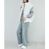 リボンマフラーセット中綿ブルゾン | MAJESTIC LEGON | 詳細画像19