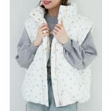 リボンマフラーセット中綿ブルゾン | MAJESTIC LEGON | 詳細画像21