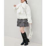 リボンマフラーセット中綿ブルゾン | MAJESTIC LEGON | 詳細画像27