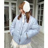 リボンマフラーセット中綿ブルゾン | MAJESTIC LEGON | 詳細画像33