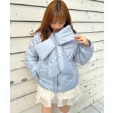 リボンマフラーセット中綿ブルゾン | MAJESTIC LEGON | 詳細画像37