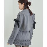 ブローチセットホイップフリルジャケット | MAJESTIC LEGON  | 詳細画像11 