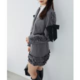 ブローチセットホイップフリルジャケット | MAJESTIC LEGON  | 詳細画像26 