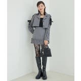 ブローチセットホイップフリルジャケット | MAJESTIC LEGON  | 詳細画像6 