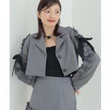 ブローチセットホイップフリルジャケット | MAJESTIC LEGON  | 詳細画像9 