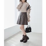 レースアップショートブーツ | MAJESTIC LEGON  | 詳細画像17 