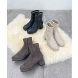 フカフカヒールストレッチブーツ | MAJESTIC LEGON | 詳細画像34