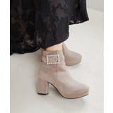 パールビジューバックルブーツ | MAJESTIC LEGON  | 詳細画像4 