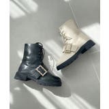パールバックルレースアップブーツ | MAJESTIC LEGON  | 詳細画像16 