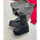 厚底ストレッチショートブーツ | MAJESTIC LEGON  | 詳細画像7 