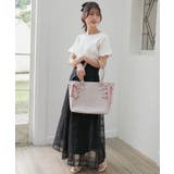 サイドレースアップトート | MAJESTIC LEGON  | 詳細画像11 