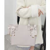 サイドレースアップトート | MAJESTIC LEGON  | 詳細画像4 