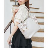 サイドレースアップトート | MAJESTIC LEGON  | 詳細画像7 