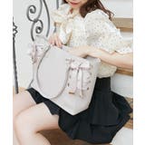 サイドレースアップトート | MAJESTIC LEGON  | 詳細画像8 