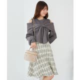 レースアップベロアバニティバッグ | MAJESTIC LEGON  | 詳細画像2 