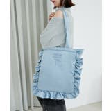 サテンフリルロゴトート | MAJESTIC LEGON  | 詳細画像7 