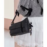 ブラック | アンニュイレースアップバッグ | MAJESTIC LEGON 