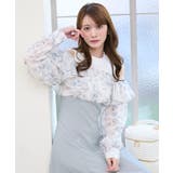 ウエストきゅっとフリルワンピース | MAJESTIC LEGON | 詳細画像1