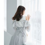 ウエストきゅっとフリルワンピース | MAJESTIC LEGON | 詳細画像24