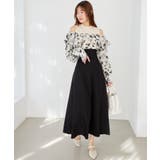 ウエストきゅっとフリルワンピース | MAJESTIC LEGON | 詳細画像36