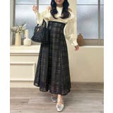 ウエストきゅっとフリルワンピース | MAJESTIC LEGON | 詳細画像40