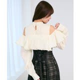 ウエストきゅっとフリルワンピース | MAJESTIC LEGON | 詳細画像9