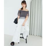 ∞ラメチュールオフショル半袖トップス | MAJESTIC LEGON  | 詳細画像23 