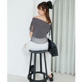 ∞ラメチュールオフショル半袖トップス | MAJESTIC LEGON  | 詳細画像25 