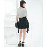 ∞ラメチュールオフショル半袖トップス | MAJESTIC LEGON  | 詳細画像35 