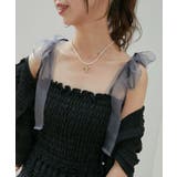 カップ付ダブルリボンキャミソール | MAJESTIC LEGON | 詳細画像19