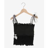 カップ付ダブルリボンキャミソール | MAJESTIC LEGON | 詳細画像31