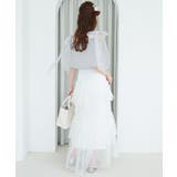 肩リボンオフショルカットトップス | MAJESTIC LEGON  | 詳細画像19 