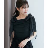 肩リボンオフショルカットトップス | MAJESTIC LEGON  | 詳細画像27 