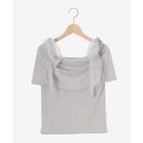 肩リボンオフショルカットトップス | MAJESTIC LEGON  | 詳細画像33 