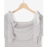 肩リボンオフショルカットトップス | MAJESTIC LEGON  | 詳細画像36 