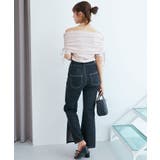 サイドドロストオフショルカットトップス | MAJESTIC LEGON  | 詳細画像11 